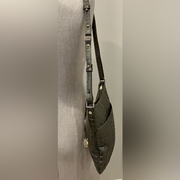 BRAHMIN REPTILE JODY PYRITE BAG - Picture 3 of 7